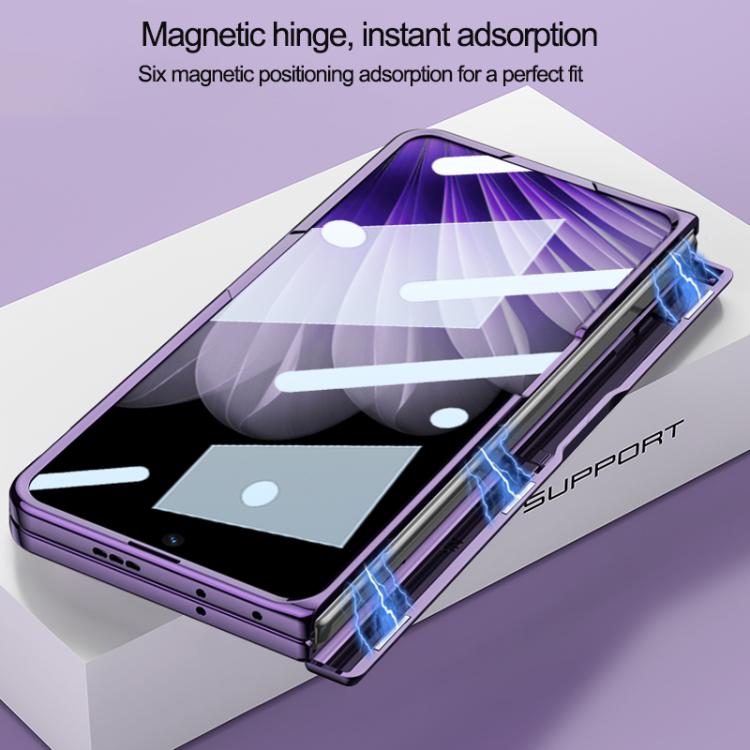 For OPPO Find N5 GKK Magnetic Fold Hinge Rotation Holder Film Integrated Phone Case