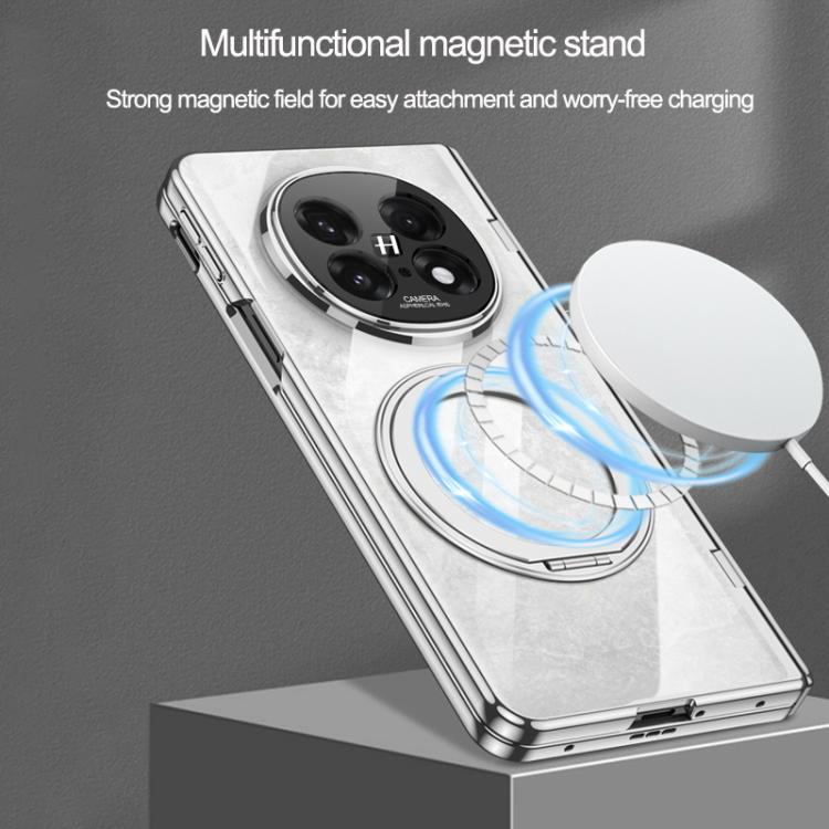For OPPO Find N5 GKK Magnetic Fold Hinge Rotation Holder Film Integrated Phone Case