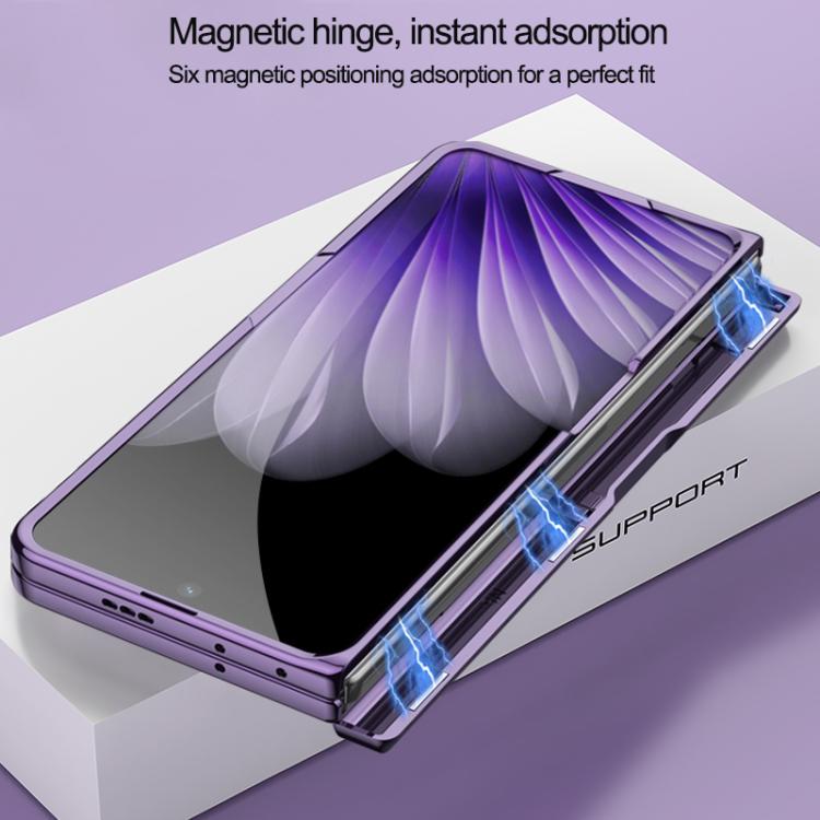 For OPPO Find N5 GKK Magnetic Fold Hinge Holder Film Integrated Phone Case