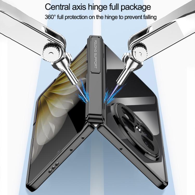 For OPPO Find N5 GKK Magnetic Fold Hinge Holder Film Integrated Phone Case