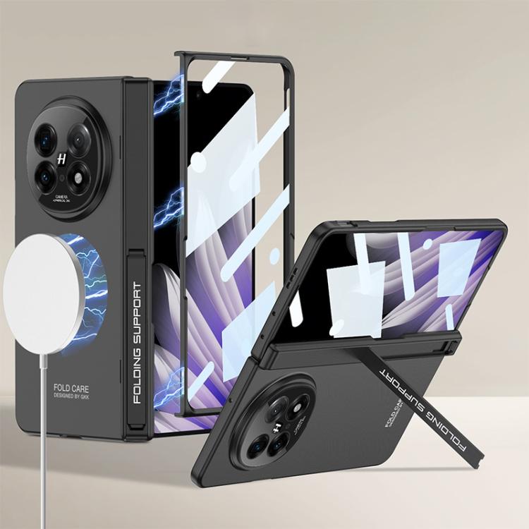 For OPPO Find N5 GKK Magnetic Fold Hinge Side Holder Film Integrated MagSafe Phone Case