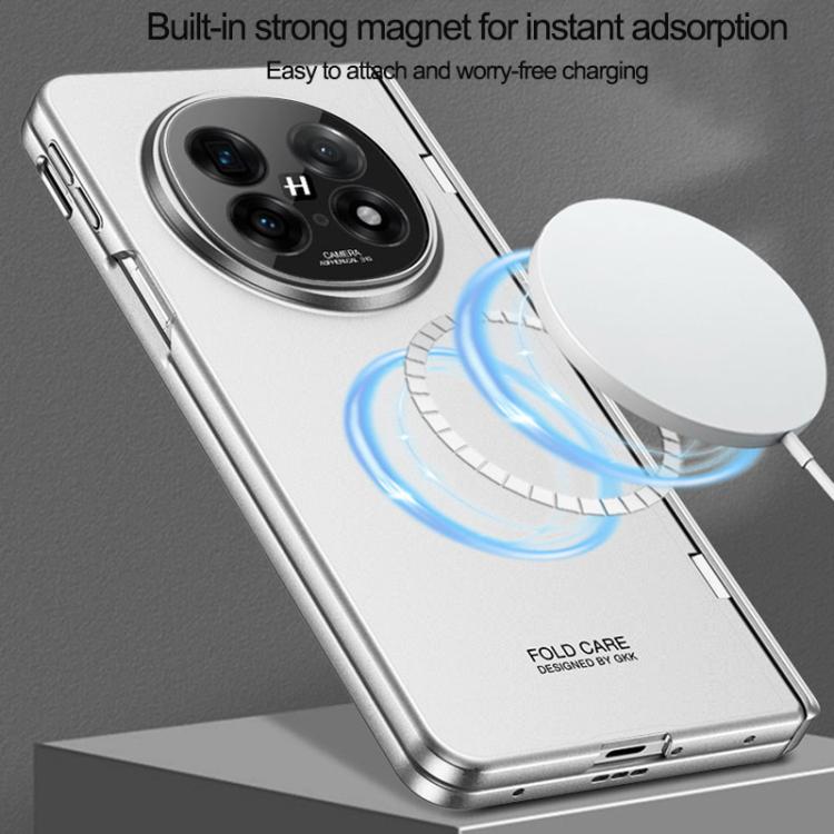 For OPPO Find N5 GKK Magnetic Fold Hinge Side Holder Film Integrated MagSafe Phone Case