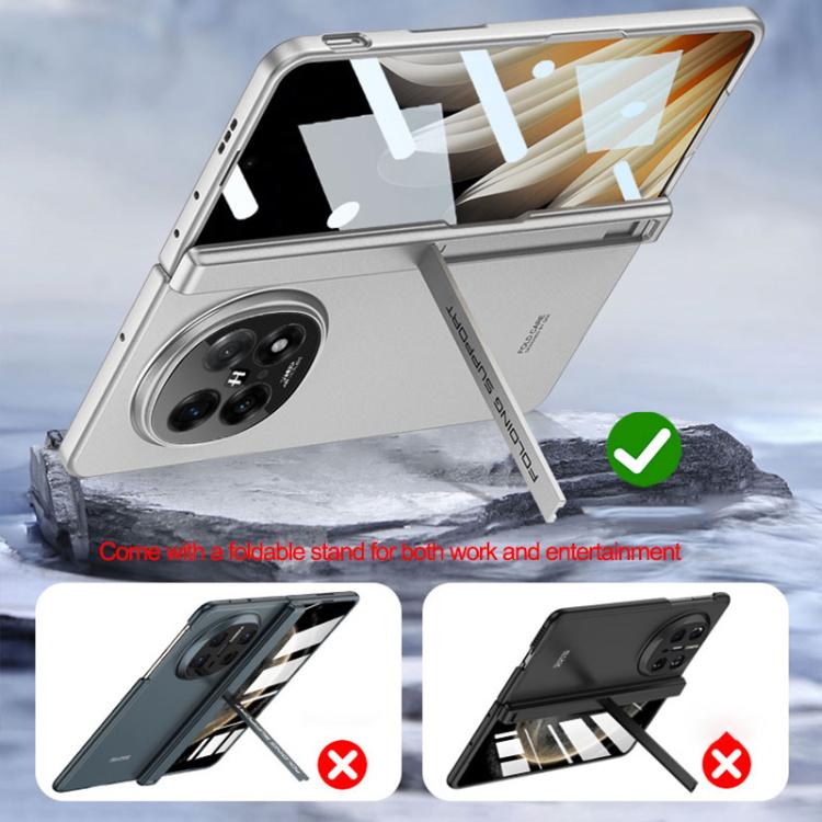 For OPPO Find N5 GKK Magnetic Fold Hinge Side Holder Film Integrated MagSafe Phone Case