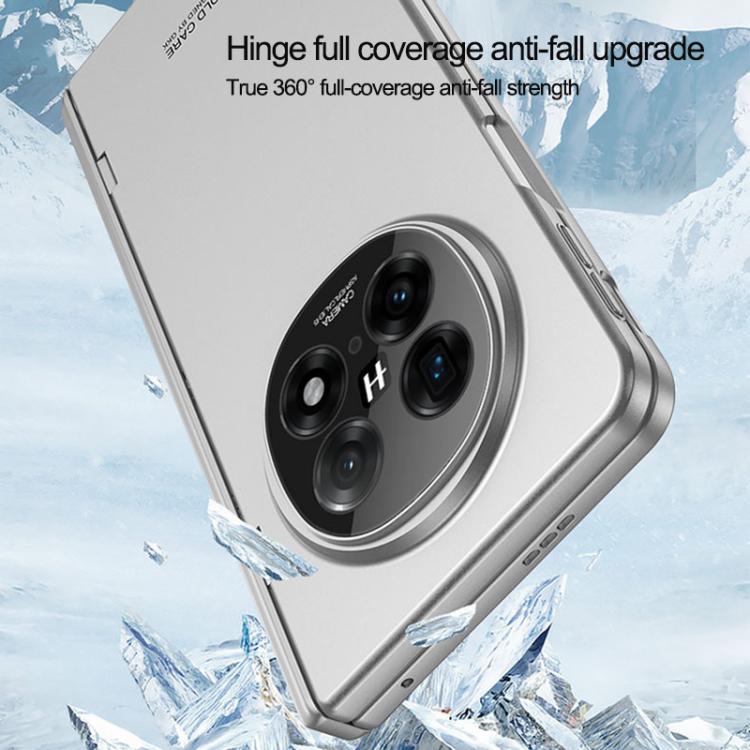 For OPPO Find N5 GKK Magnetic Fold Hinge Side Holder Film Integrated MagSafe Phone Case