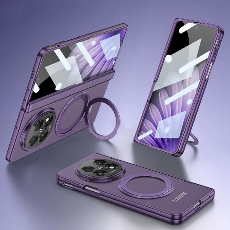 For OPPO Find N5 GKK Magnetic Hinge Rotation Holder Film Integrated MagSafe Phone Case