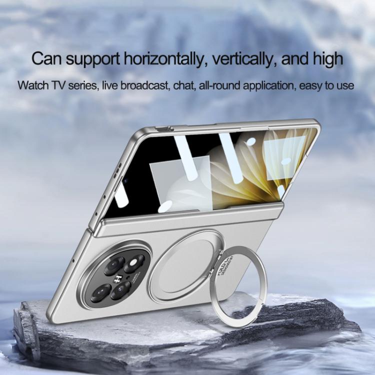 For OPPO Find N5 GKK Magnetic Hinge Rotation Holder Film Integrated MagSafe Phone Case