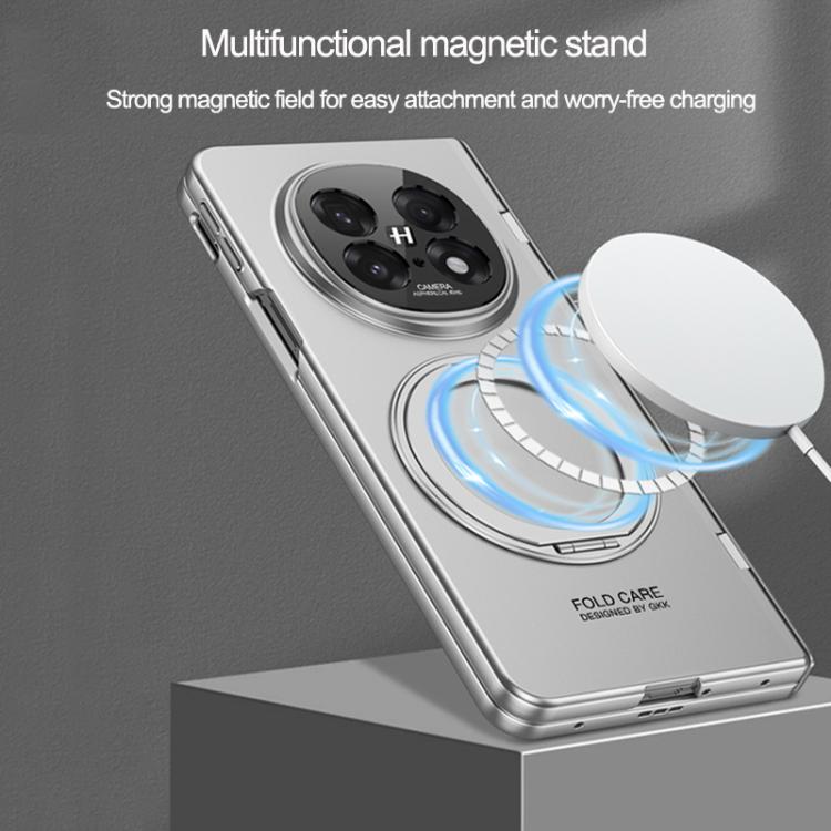 For OPPO Find N5 GKK Magnetic Hinge Rotation Holder Film Integrated MagSafe Phone Case