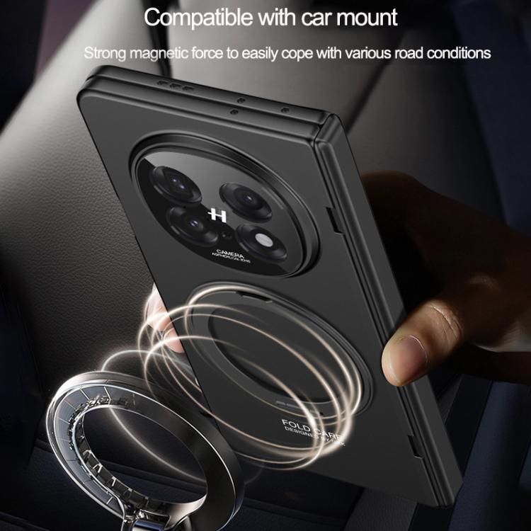 For OPPO Find N5 GKK Magnetic Hinge Rotation Holder Film Integrated MagSafe Phone Case
