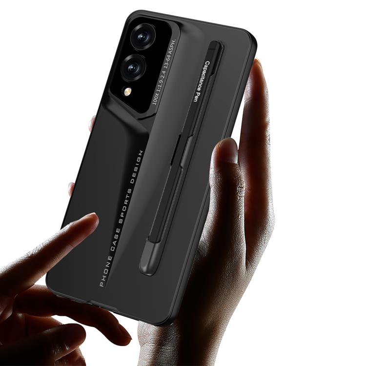For Samsung Galaxy S25 Edge 5G GKK Blade Ultra-thin Full Coverage Phone Case with Pen