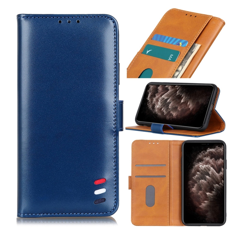 For iPhone 11 Pro Max 3-Color Pearl Texture Magnetic Buckle Horizontal Flip PU Leather Case with Card Slots & Wallet & Holder