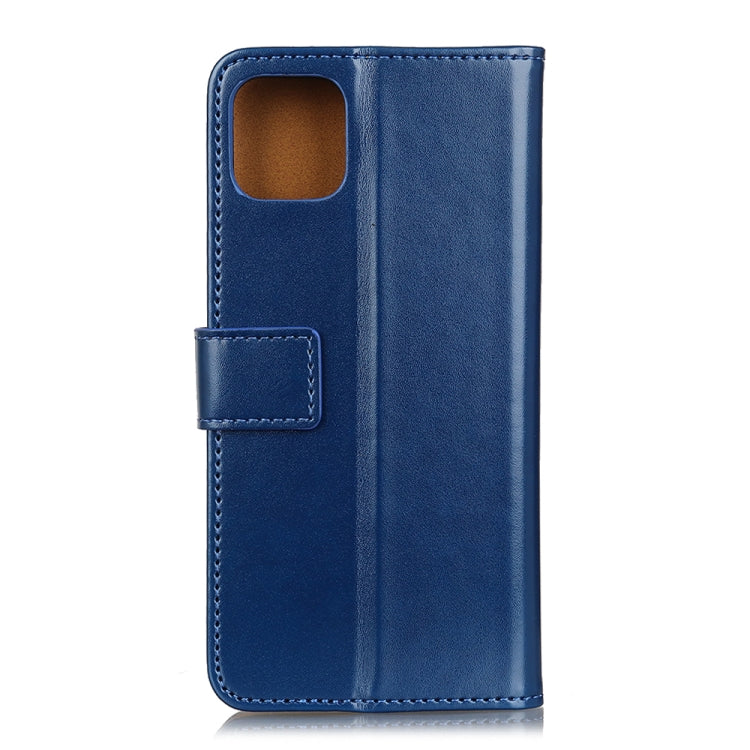 For iPhone 12 mini 3-Color Pearl Texture Magnetic Buckle Horizontal Flip PU Leather Case with Card Slots & Wallet & Holder