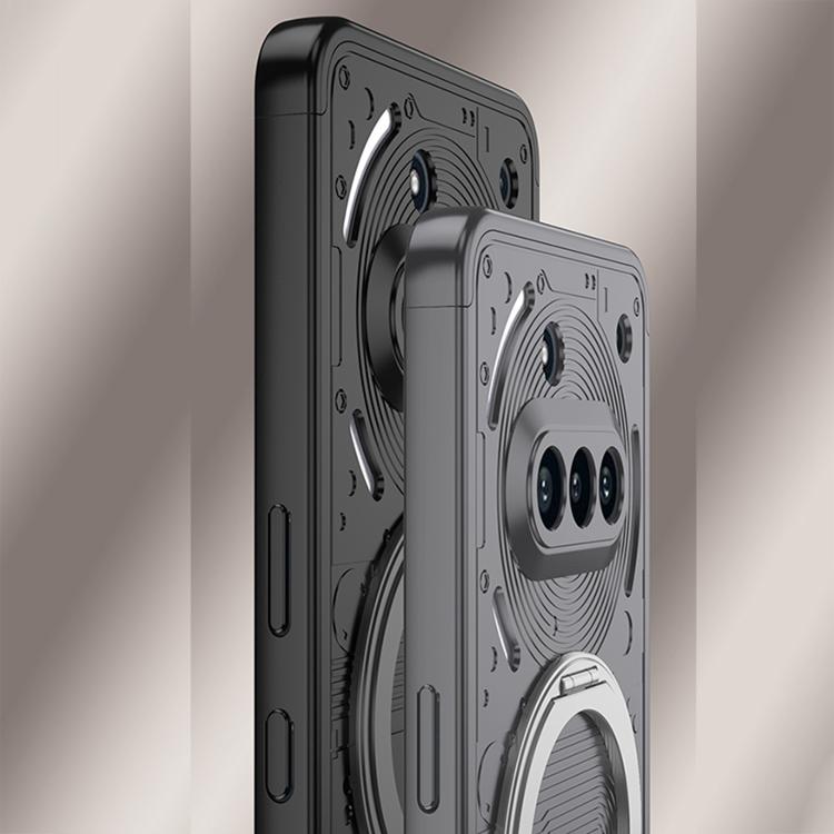 For Nothing Phone 3a GKK Full Coverage MagSafe PC Phone Case with Holder