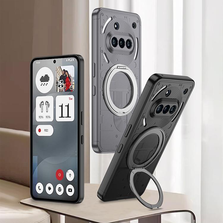 For Nothing Phone 3a GKK Full Coverage MagSafe PC Phone Case with Holder