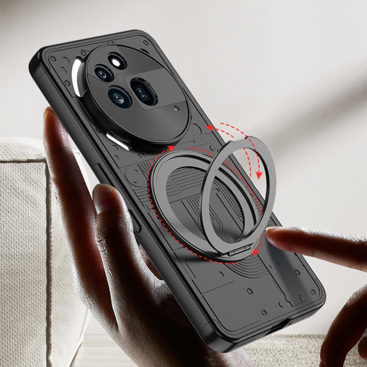 For Nothing Phone 3a Pro GKK Full Coverage MagSafe PC Phone Case with Holder