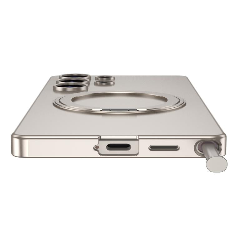 For Samsung Galaxy S25 Ultra 5G GKK Ultra-thin All-inclusive Rotation Holder MagSafe Phone Case