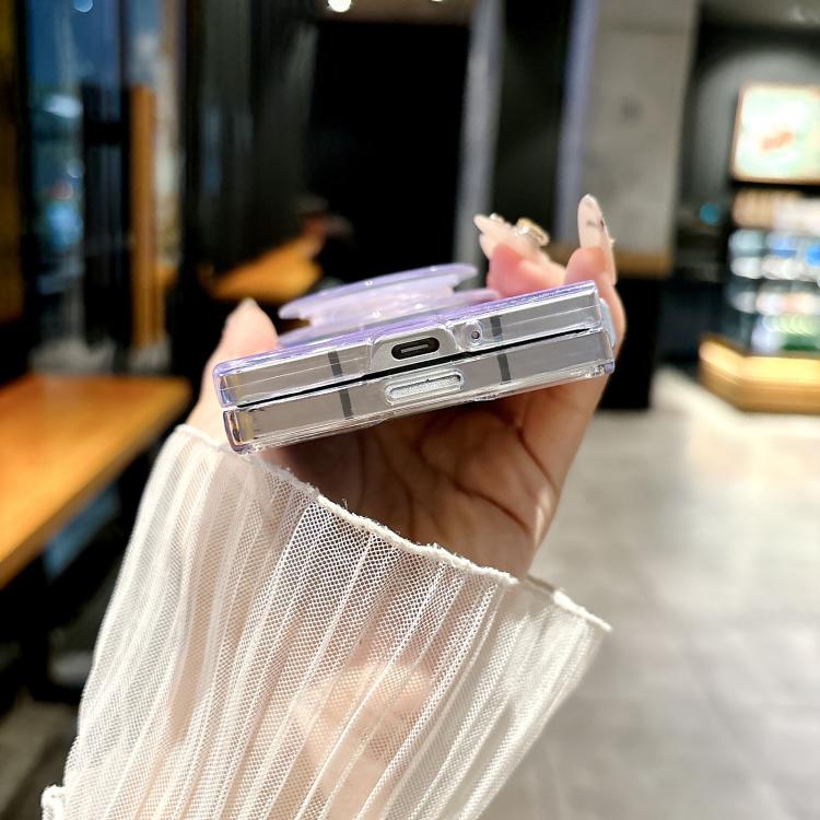 For Samsung Galaxy Z Fold5 Pearlescent Shell Texture MagSafe Phone Case