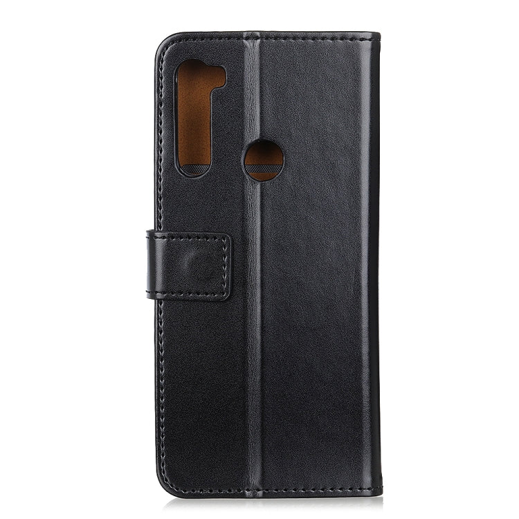 For Xiaomi Redmi Note 8 3-Color Pearl Texture Magnetic Buckle Horizontal Flip PU Leather Case with Card Slots & Wallet & Holder