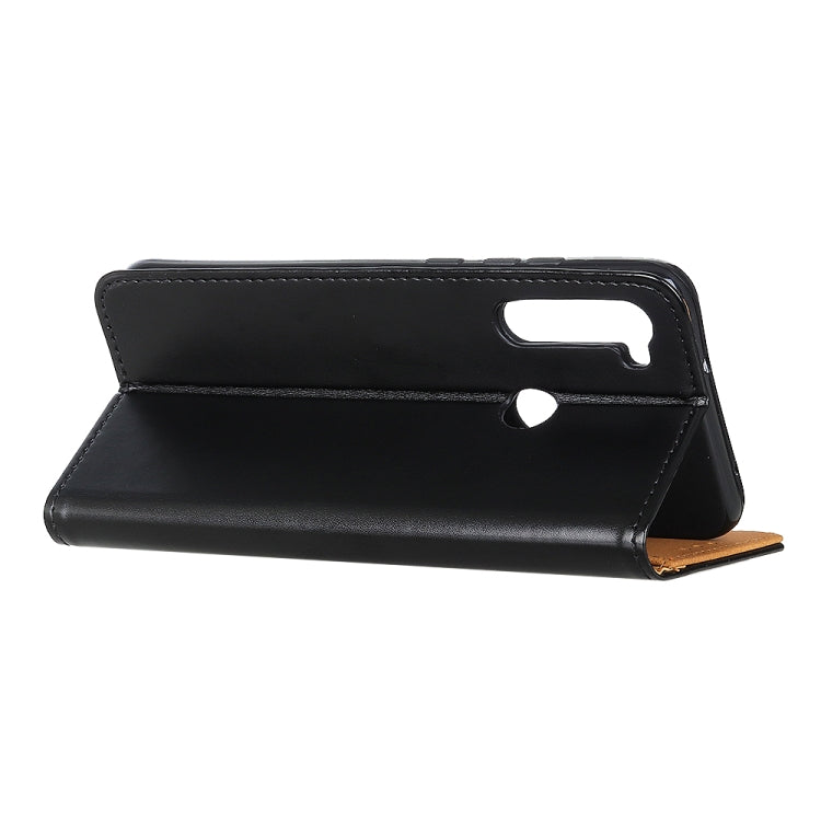 For Xiaomi Redmi Note 8 3-Color Pearl Texture Magnetic Buckle Horizontal Flip PU Leather Case with Card Slots & Wallet & Holder