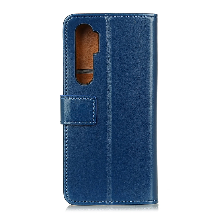 For Xiaomi Mi Note 10 Lite 3-Color Pearl Texture Magnetic Buckle Horizontal Flip PU Leather Case with Card Slots & Wallet & Holder