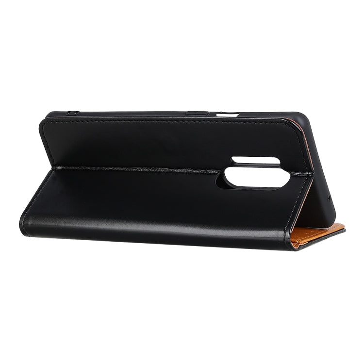 For OnePlus 8 Pro 3-Color Pearl Texture Magnetic Buckle Horizontal Flip PU Leather Case with Card Slots & Wallet & Holder