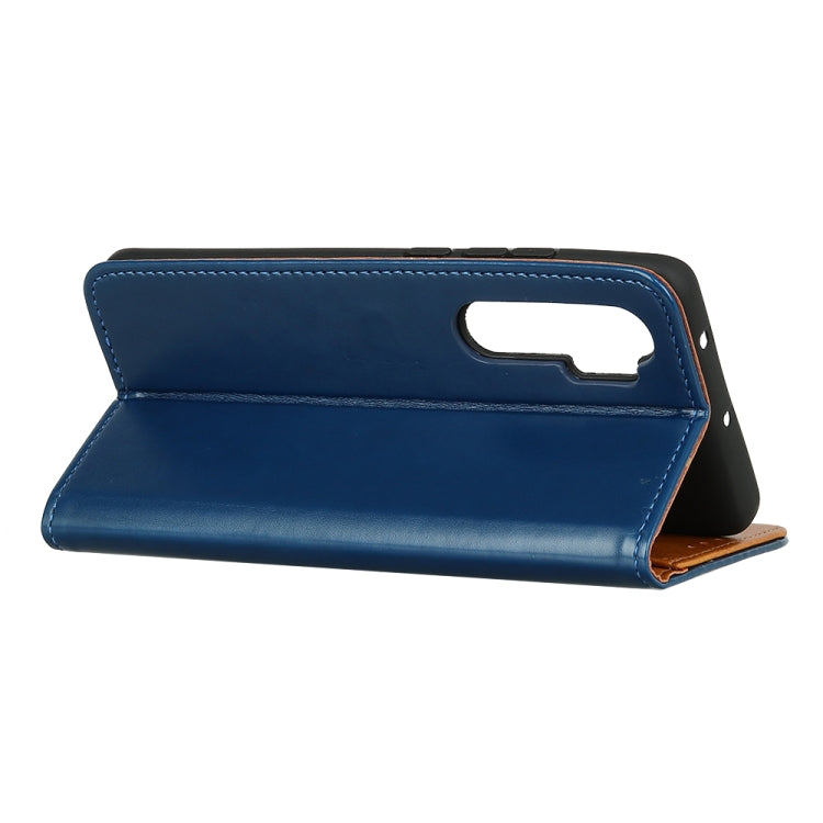 For OnePlus Nord 3-Color Pearl Texture Magnetic Buckle Horizontal Flip PU Leather Case with Card Slots & Wallet & Holder