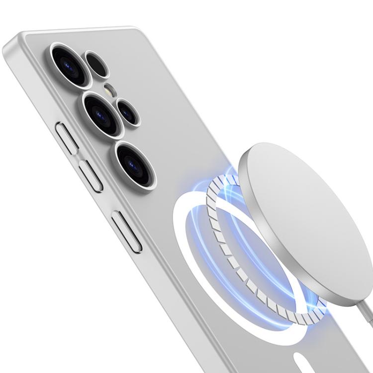 For Samsung Galaxy S25 Ultra 5G GKK Semi-transparent Skin Feel MagSafe Phone Case