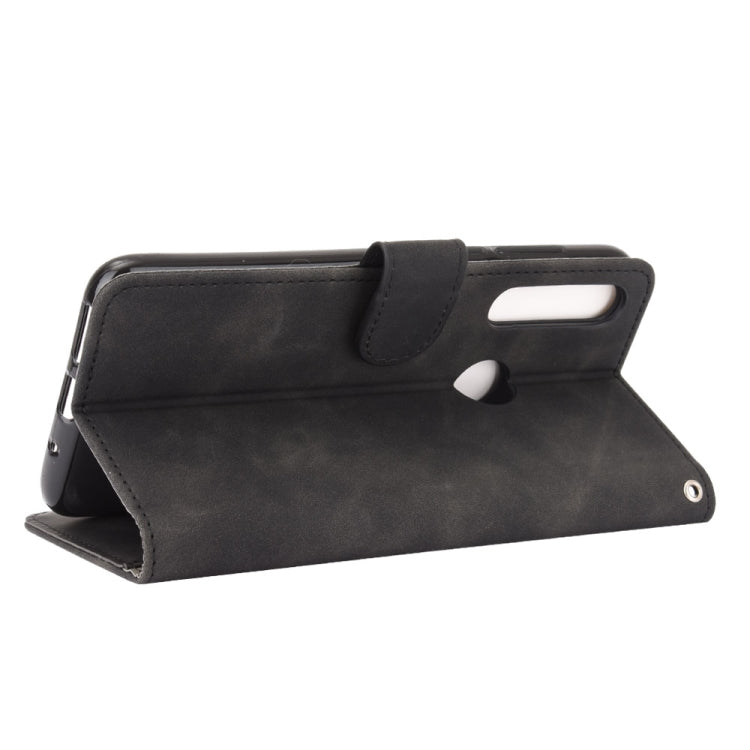 For Motorola Moto G Fast Solid Color Skin Feel Magnetic Buckle Horizontal Flip Calf Texture PU Leather Case with Holder & Card Slots & Wallet