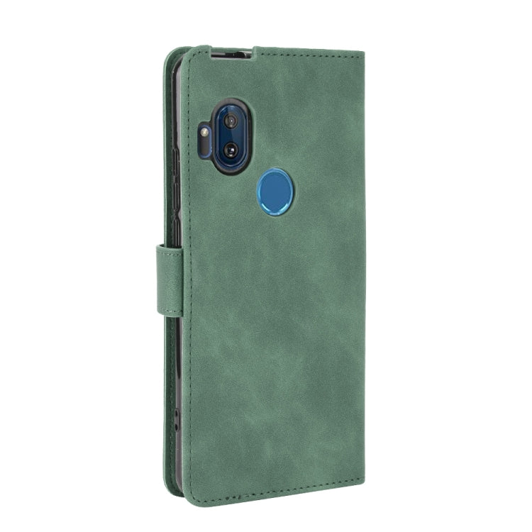 For Motorola Moto One Hyper Solid Color Skin Feel Magnetic Buckle Horizontal Flip Calf Texture PU Leather Case with Holder & Card Slots & Wallet