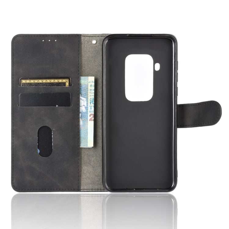 For Motorola Moto One Pro / One Zoom Solid Color Skin Feel Magnetic Buckle Horizontal Flip Calf Texture PU Leather Case with Holder & Card Slots & Wallet