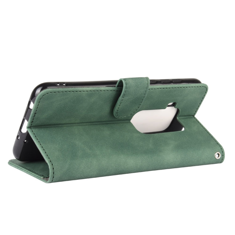 For Motorola Moto One Pro / One Zoom Solid Color Skin Feel Magnetic Buckle Horizontal Flip Calf Texture PU Leather Case with Holder & Card Slots & Wallet