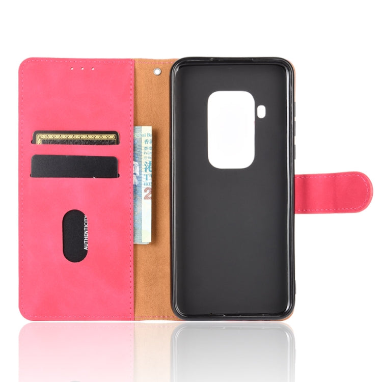 For Motorola Moto One Pro / One Zoom Solid Color Skin Feel Magnetic Buckle Horizontal Flip Calf Texture PU Leather Case with Holder & Card Slots & Wallet