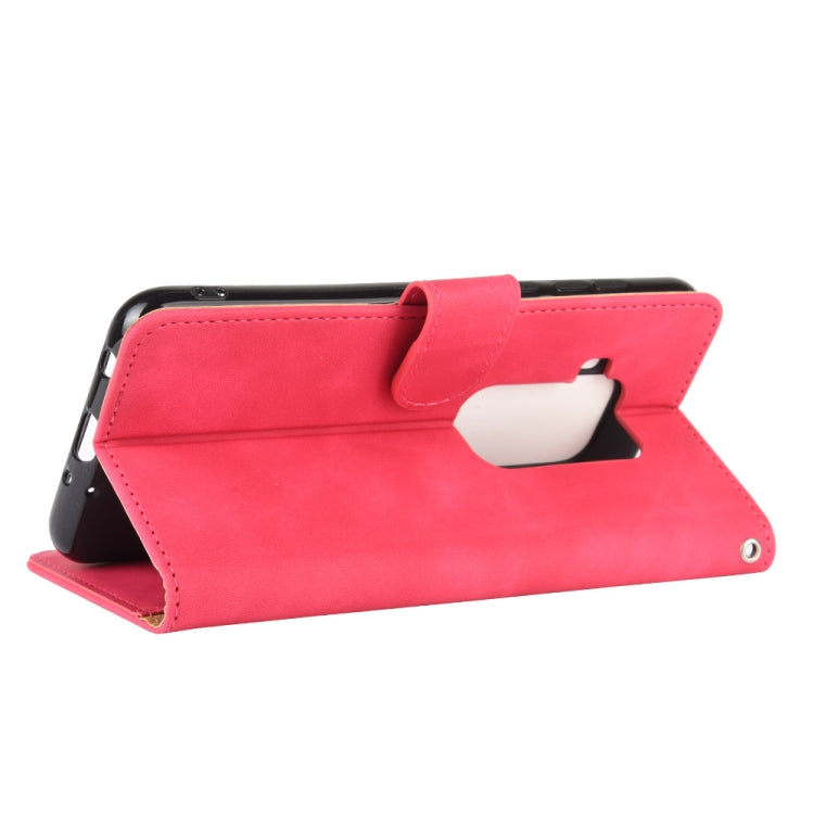 For Motorola Moto One Pro / One Zoom Solid Color Skin Feel Magnetic Buckle Horizontal Flip Calf Texture PU Leather Case with Holder & Card Slots & Wallet