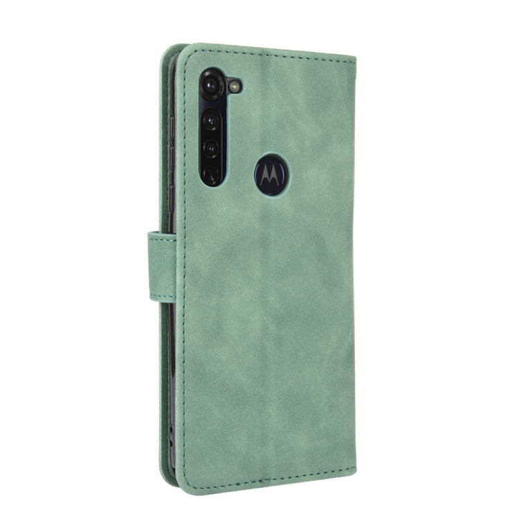 For Motorola Moto G Stylus / G Pro Solid Color Skin Feel Magnetic Buckle Horizontal Flip Calf Texture PU Leather Case with Holder & Card Slots & Wallet