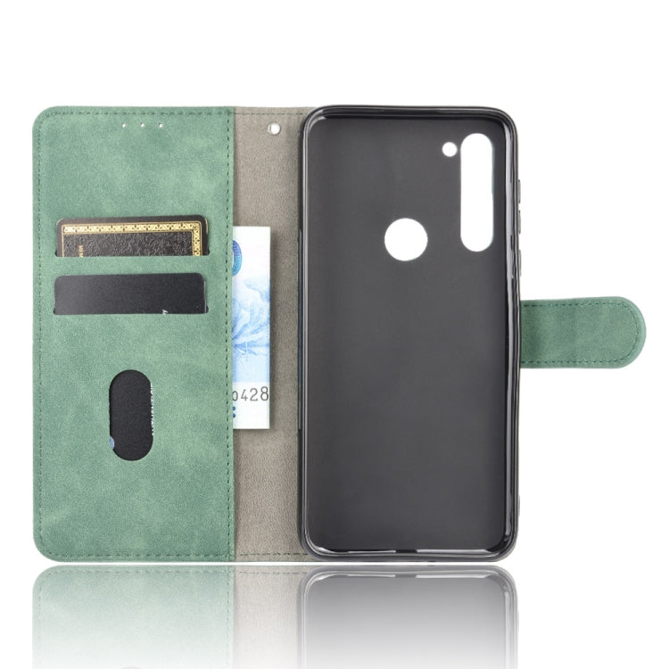 For Motorola Moto G Stylus / G Pro Solid Color Skin Feel Magnetic Buckle Horizontal Flip Calf Texture PU Leather Case with Holder & Card Slots & Wallet
