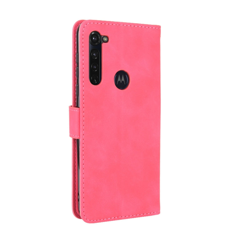 For Motorola Moto G Stylus / G Pro Solid Color Skin Feel Magnetic Buckle Horizontal Flip Calf Texture PU Leather Case with Holder & Card Slots & Wallet
