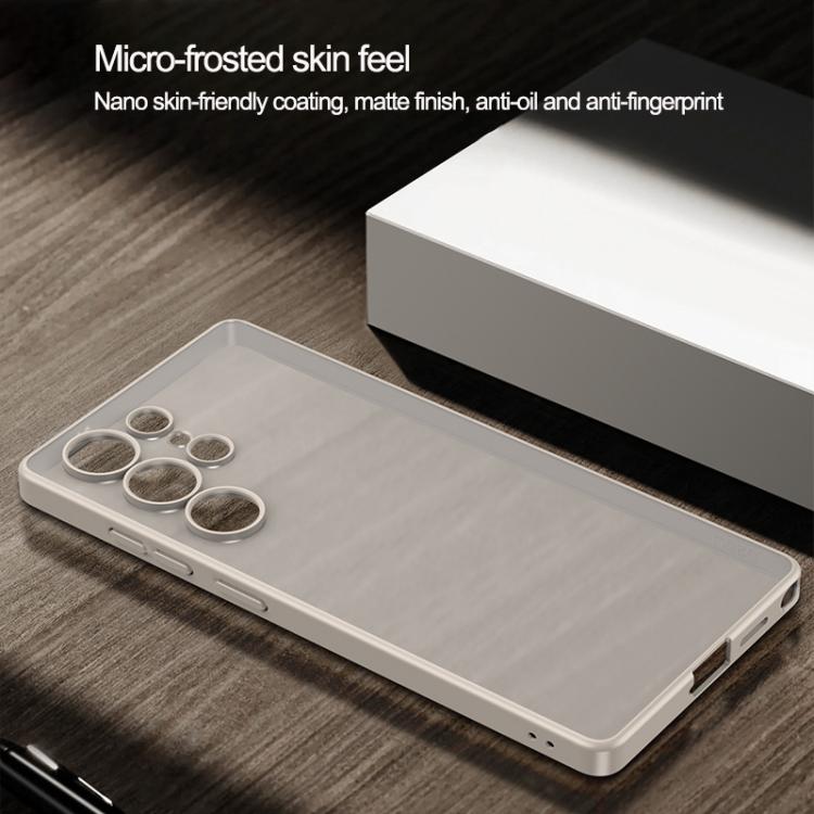 For Samsung Galaxy S25 Ultra 5G GKK Semi-transparent Skin Feel PC Phone Case