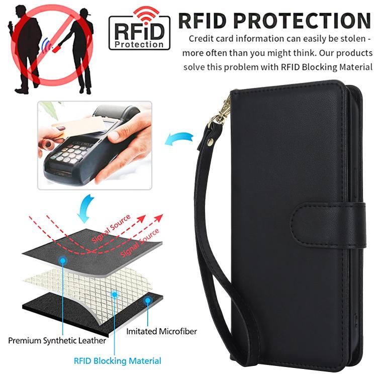 For Sony Xperia 10 VI Multi-Card Wallet RFID Leather Phone Case