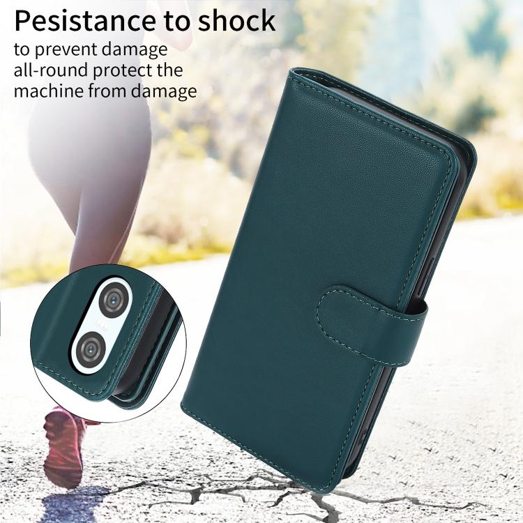 For Sony Xperia 10 VI Multi-Card Wallet RFID Leather Phone Case