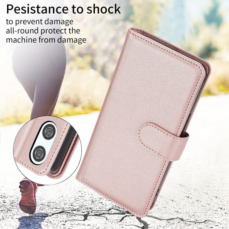 For Sony Xperia 10 VI Multi-Card Wallet RFID Leather Phone Case