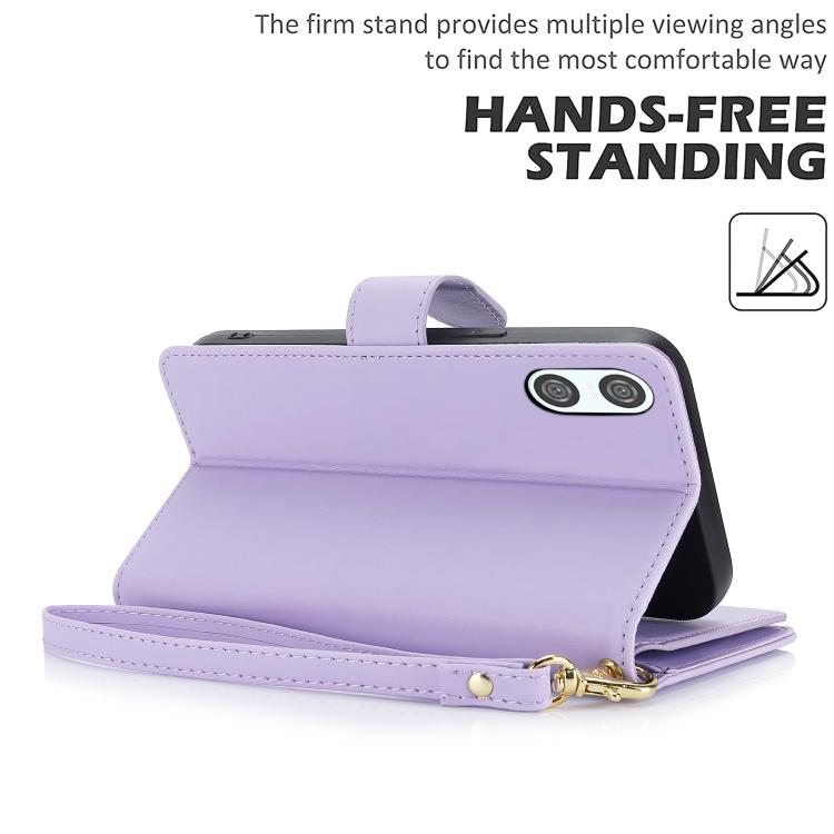For Sony Xperia 10 VI Multi-Card Wallet RFID Leather Phone Case