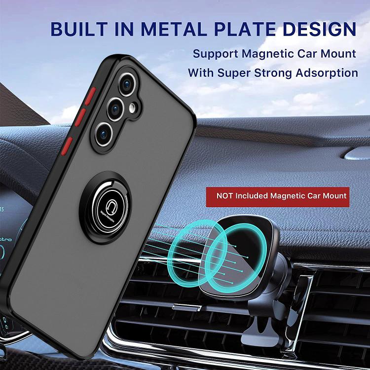 For Samsung Galaxy S23 FE 5G Q Shadow 1 Series TPU + PC Phone Case with Ring