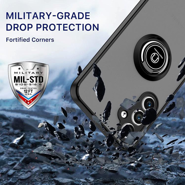 For Samsung Galaxy S23 FE 5G Q Shadow 1 Series TPU + PC Phone Case with Ring