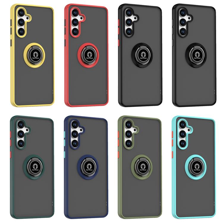 For Samsung Galaxy M55 / F55 / C55 5G Q Shadow 1 Series TPU + PC Phone Case with Ring