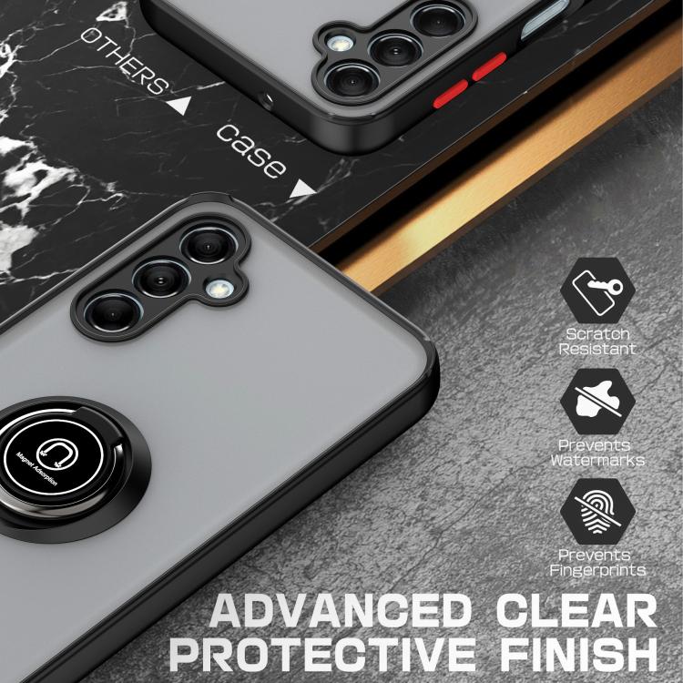 For Samsung Galaxy M54 5G Q Shadow 1 Series TPU + PC Phone Case with Ring