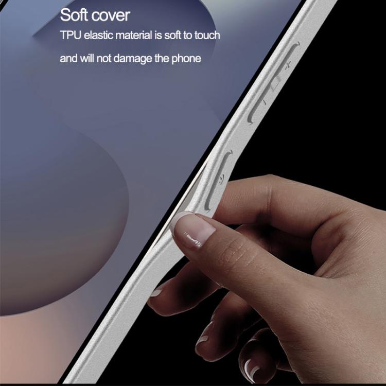 For Samsung Galaxy S25 Ultra 5G GKK Metal Paint Leather MagSafe Phone Case