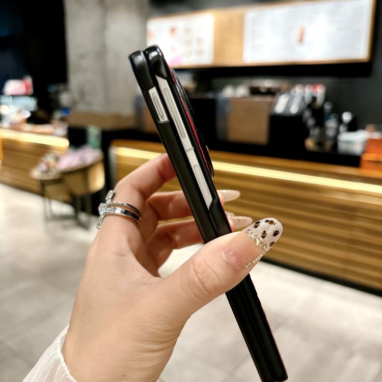 For OPPO Find N5 Impression Camellia Pattern Protective Phone Case