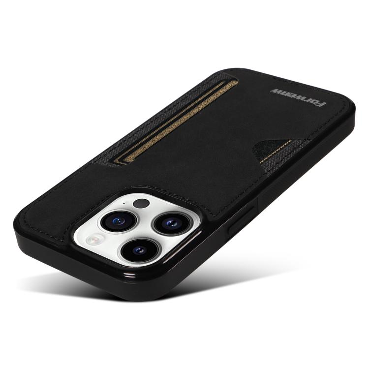For iPhone 14 Pro Forwenw F5 Series Integrated Card Bag Phone Case