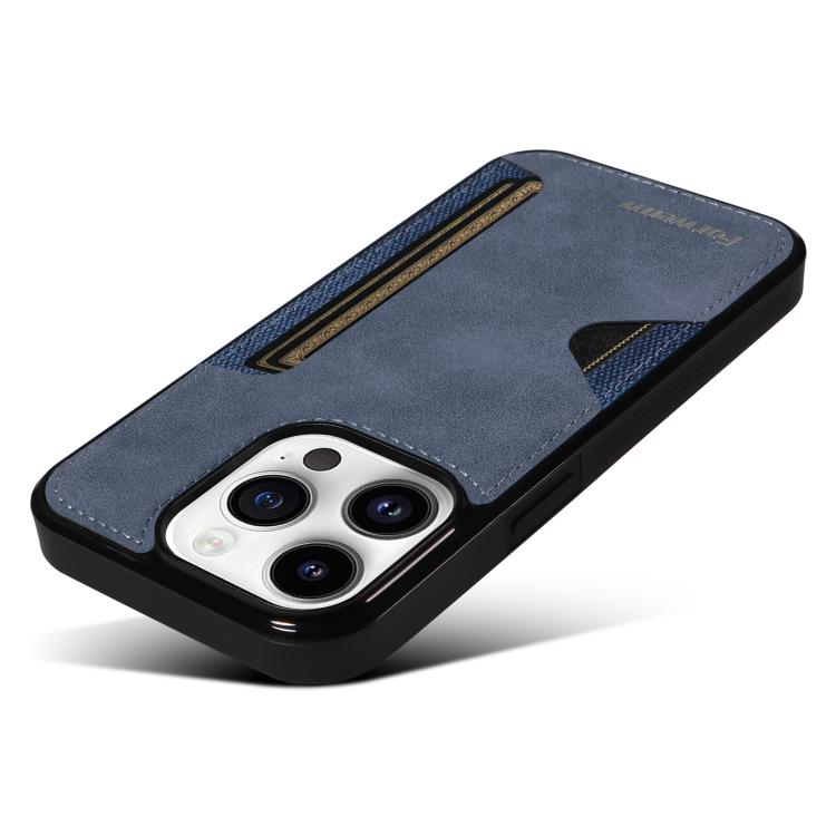 For iPhone 14 Pro Forwenw F5 Series Integrated Card Bag Phone Case