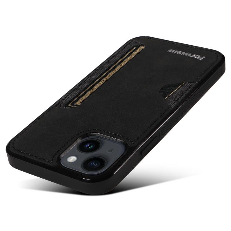 For iPhone 14 Forwenw F5 Series Integrated Card Bag Phone Case