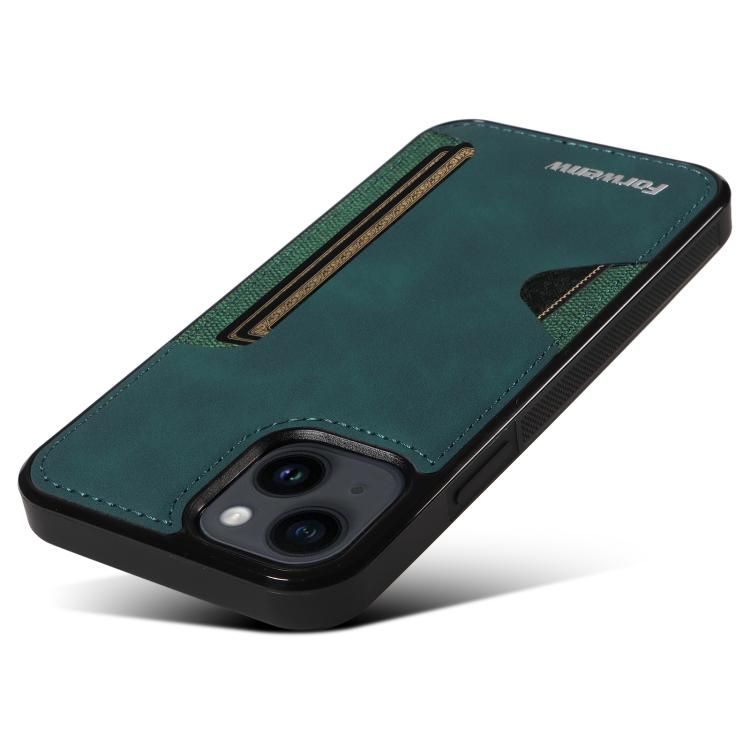 For iPhone 14 Forwenw F5 Series Integrated Card Bag Phone Case